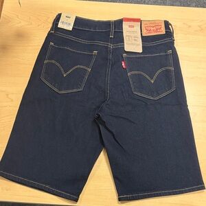 Levi's Dark Blue Jean Shorts for women size 26